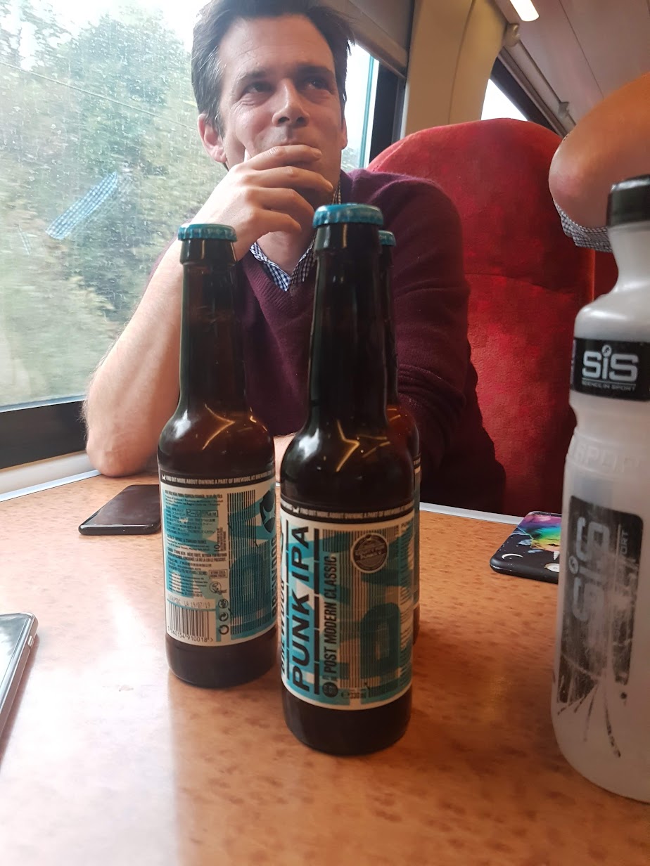 Beers on the train
